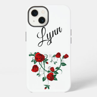 Etui iPhone 13 Red Rose Vine Apple iPhone 13, Tough