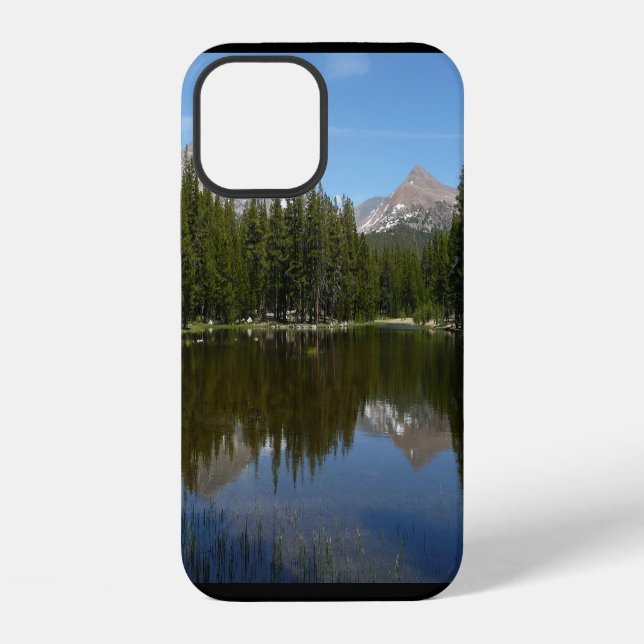 Coque iPhone Reflet du lac de Yosemite (Verso)