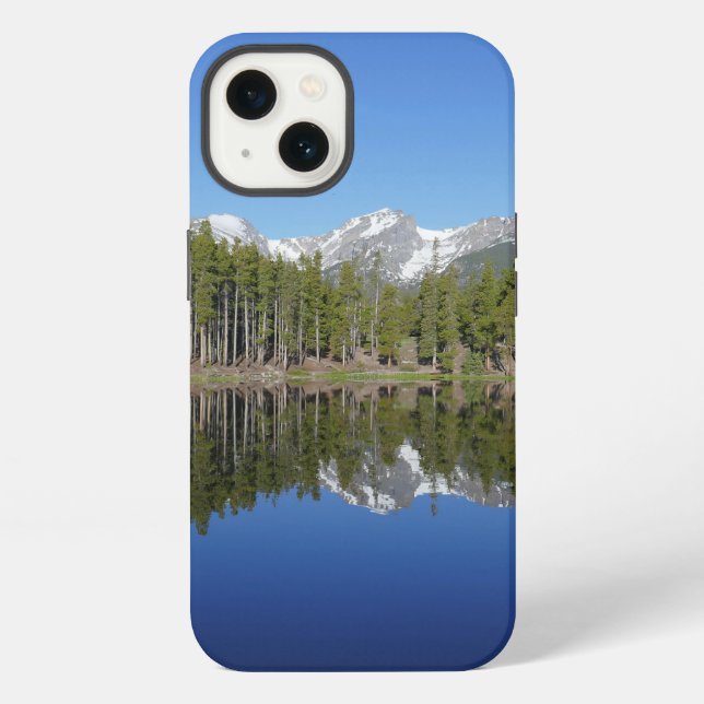 Coque iPhone Reflet du lac Sprague (Verso)