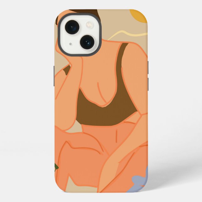 Coque iPhone Réflexions sur la vie (Verso)