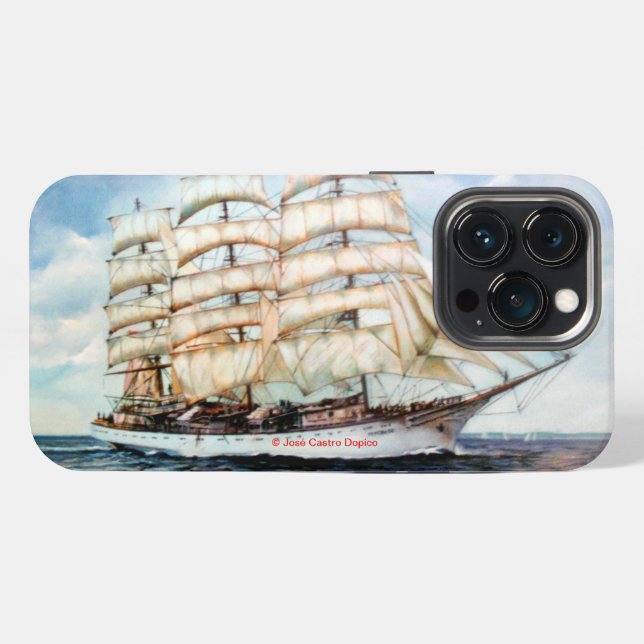 Coque iPhone Regata Cutty Shark (Verso Horizontal)