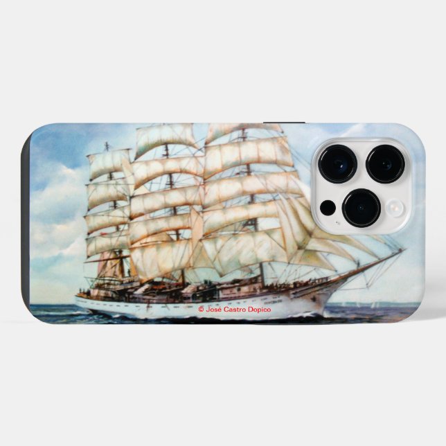 Coque iPhone Regata Cutty Shark (Verso Horizontal)