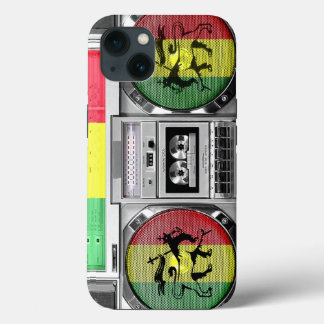 Etui iPhone 13 reggae de boombox