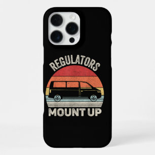 Coque iPhone 16 Pro Max Régulateurs vintages Rétro Monter Funny Maman