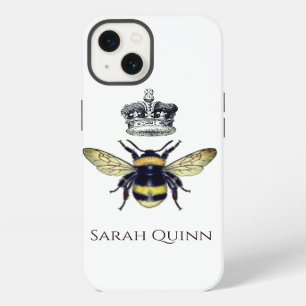 Etui iPhone 13 Reine Abeille Avec Son Illustration Artistique Cou