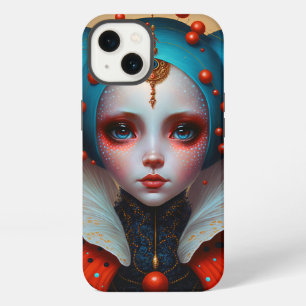 Etui iPhone 13 Reine coccinelle Art Fantastique Mignon