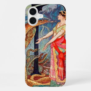 Coque iPhone 16 Plus Reine des Serpents Illustrée