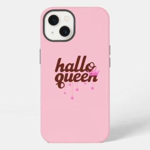Etui iPhone 13 Reine d'Halloween, Halloqueen, Art d'Halloween Rét
