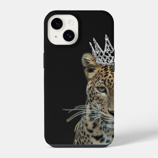 COQUE iPhone REINE LÉOPARD (Verso)