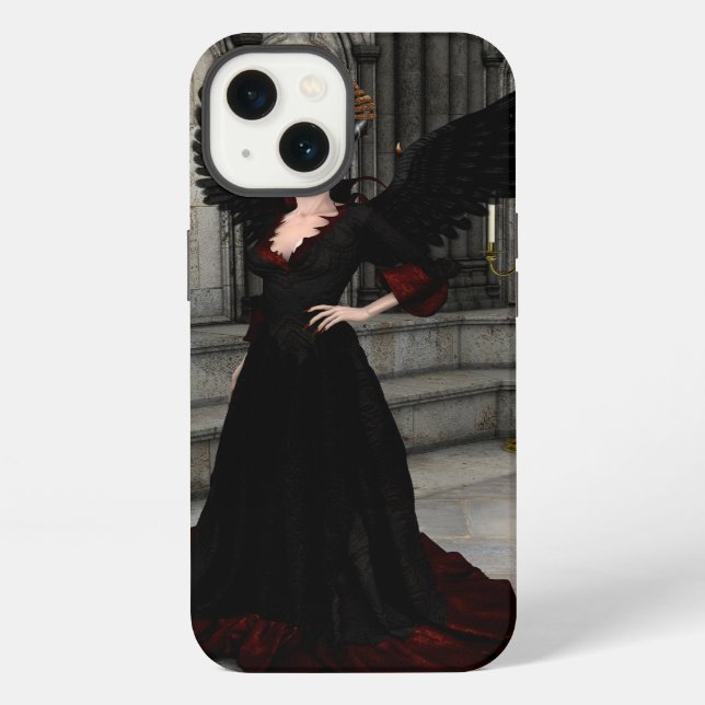 Coque iPhone Reine maléfique (Verso)