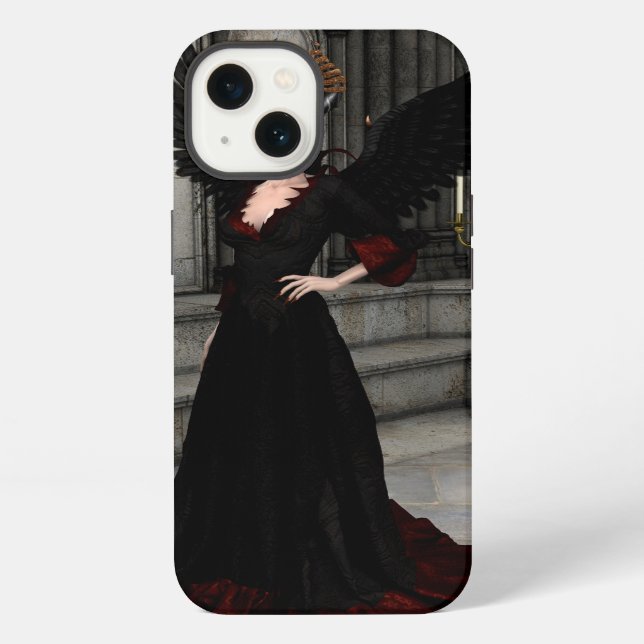 Coque iPhone Reine maléfique (Verso)