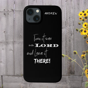 Etui iPhone 13 Remettez-le au Seigneur et laissez-le là