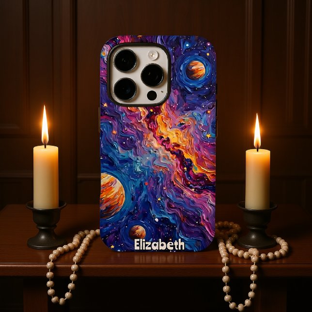 Coque iPhone Remous Interstellaire : Vue Planétaire (Créateur téléchargé)