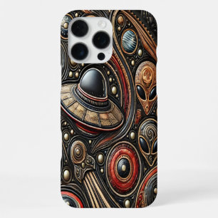 Coque iPhone 16 Pro Max Rencontre mystérieuse avec des ovnis et des extrat