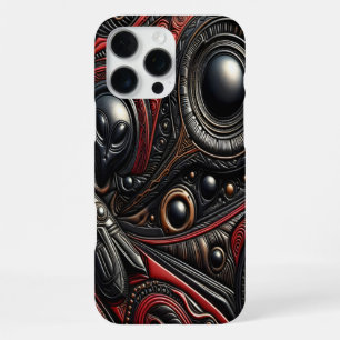 Coque iPhone 16 Pro Max Rencontre mystique avec une présence extraterrestr