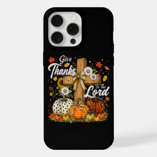 Coque iPhone 15 Pro Max Rendez grâce au Seigneur Saison Automne