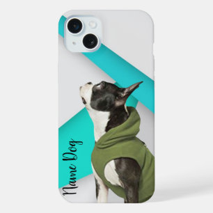 Coque iPhone 15 Plus Renommez votre chien bouledogue français sur les é