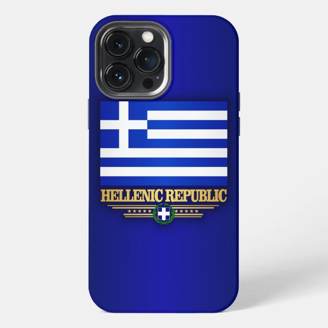 Coque iPhone République hellénique (Grèce) (Verso)