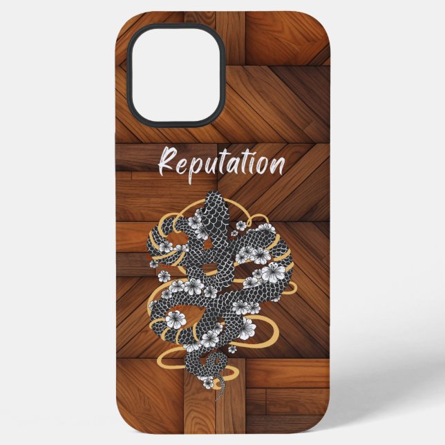 Coque iPhone Réputation Des Serpents Dans Le Monde (Verso)