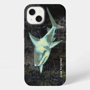Etui iPhone 13 Requin en détresse noir