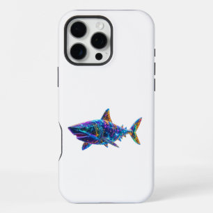 Coque iPhone 16 Pro Max Requin - Un Art Lumineux