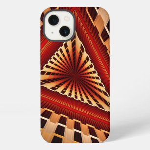 Etui iPhone 13 Réseau Fantastique 3D Moderne de Conception Graphi