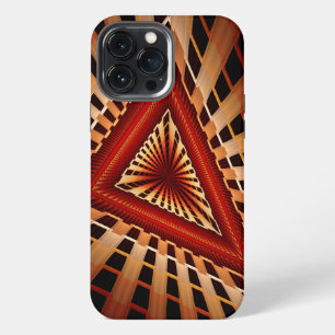 Etui iPhone 13 Pro Max Réseau Fantastique 3D Moderne de Design Graphique