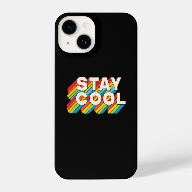 Coque iPhone Rester Cool (Verso)