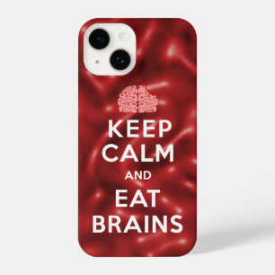 Coque Pour iPhone 14 Restez Calme Mangez Le Cerveau