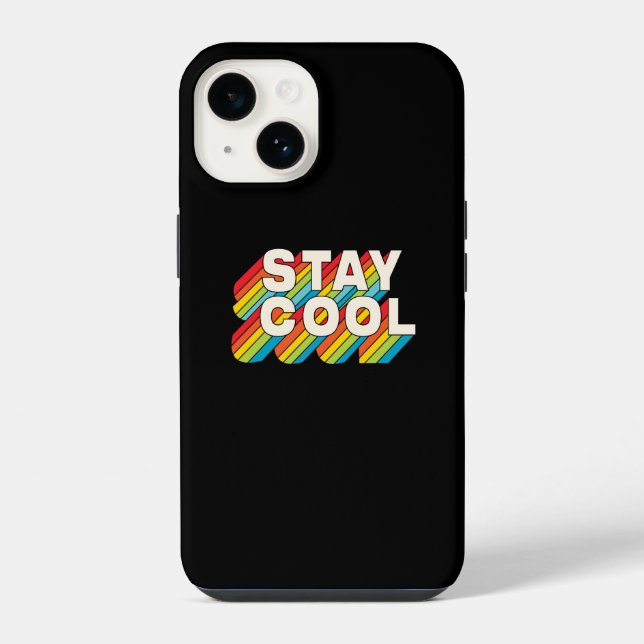 Coque iPhone Restez Cool (Verso)