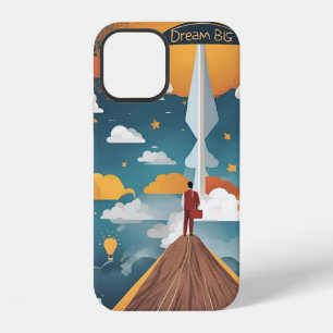 Coque iPhone 12 Restez inspiré - Motivation et mise à niveau