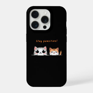 Coque iPhone 15 Pro Restez pawsitif