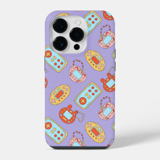 Coque Pour iPhone 14 Plus Retour aux années 90 - Jouets Tamagotchi Y2K color