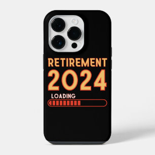 Coque Pour iPhone 14 Plus Retraite 2024 Chargement, Retraite Party