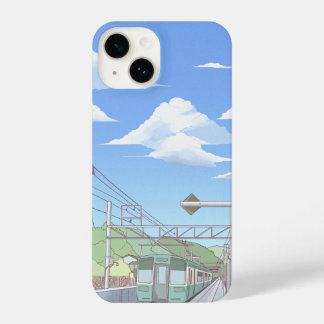 Coque Pour iPhone 14 Retro 90s Aesthetic Anime Cityscape - Lo-Fi Night 