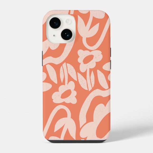 Coque iPhone Retro Bloom (Verso)