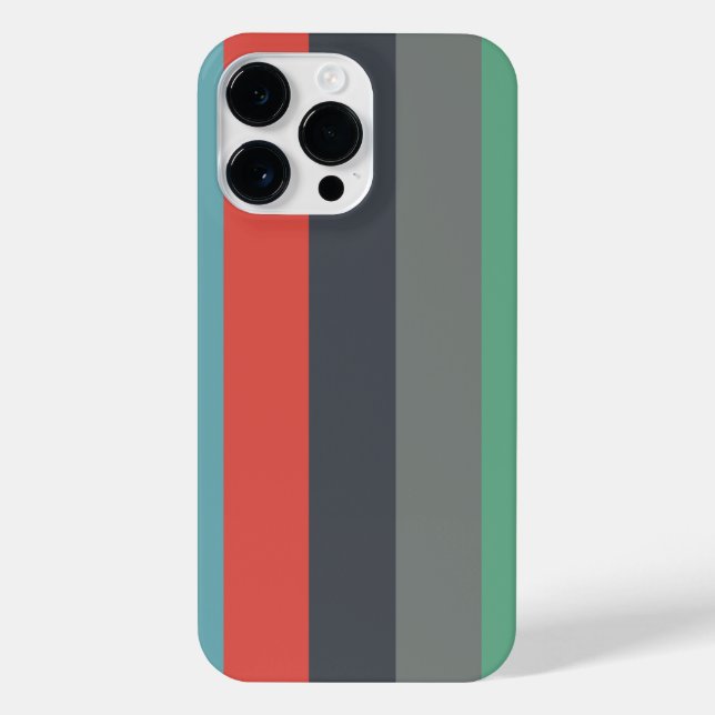 Coque iPhone Retro color (Verso)