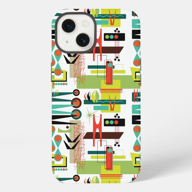 Coque iPhone Rétro moderne (Verso)