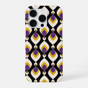 Coque iPhone 16 Pro Rétro, ornement rétro