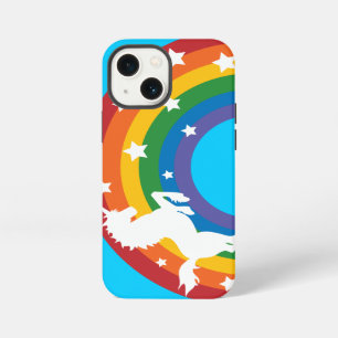 Etui iPhone 13 Mini Retro Rainbow Unicorn iPhone 5C Case