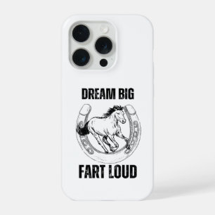 Coque iPhone 15 Pro Rêve de fer à cheval rustique Péter fort