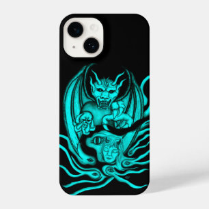 Coque Pour iPhone 14 Rêve de minuit - démons