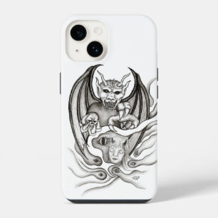 Coque Pour iPhone 14 Rêve de Minuit - Diables