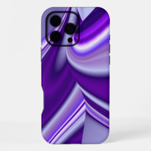 Coque iPhone 16 Pro Max Rêve Violet, Abstrait Fantastique Arc-en-ciel-Art