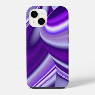Coque Pour iPhone 14 Rêve Violet, Abstrait Fantastique Arc-en-ciel-Art