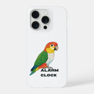 Coque iPhone 15 Pro Réveil Perroquet Soleil – Perroquet Bruyant