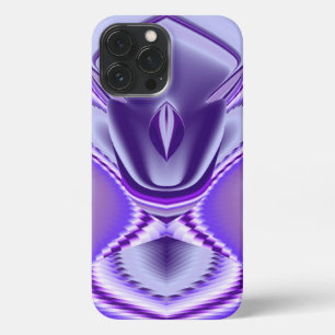 Etui iPhone 13 Pro Max Rêves arc-en-ciel à fleurs violettes