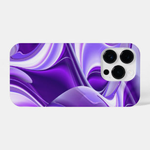 Coque Pour iPhone 14 Plus Rêves arc-en-ciel à fleurs violettes