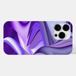 Coque Pour Pour iPhone 14 Pro Max Rêves arc-en-ciel à fleurs violettes
