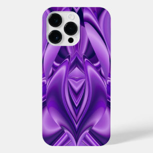 Coque Pour Pour iPhone 14 Pro Max Rêves arc-en-ciel à fleurs violettes